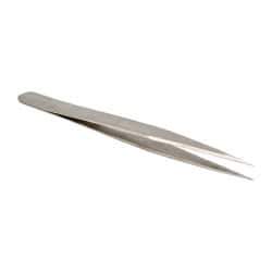 Value Collection - 4-1/4" OAL 3C-SA Dumont-Style Swiss Pattern Tweezers - Shorter Version of Pattern #3 - Caliber Tooling