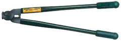 Greenlee - 28" OAL, 7/16" Capacity, Cable Cutter - Rubber Handle - Caliber Tooling