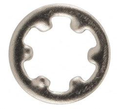 Value Collection - M25 Screw, 2.7mm ID, Stainless Steel Internal Tooth Lock Washer - 5.5mm OD, Uncoated, Grade 18-8 & Austenitic A2 - Caliber Tooling