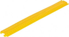 Vestil - 40" Long x 5-1/2" Wide x 3/4" High, Rubber Ramp Cable Guard - 2,200 Lb Load Limit - Caliber Tooling