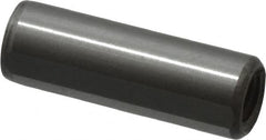 Gibraltar - 1/4" Diam x 3/4" Pin Length C-1215 Case Hardened Steel Pull Out Dowel Pin - 1 Beveled & 1 Threaded End - Caliber Tooling