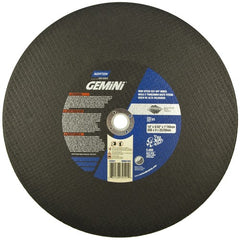 14″ × 1/8″ × 1″ Metal Decking High Speed Cut-Off Wheel Type 01 Straight 24 Grit - Caliber Tooling