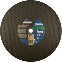 12″ × 1/8″ × 1″ Concrete High Speed Cut-Off Wheel Type 01 Straight Silicon Carbide - Caliber Tooling