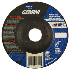 ‎4-1/2″ × 1/4″ × 7/8″ Gemini Non-Woven Depressed Center Wheel Type 27 30 Grit - Caliber Tooling