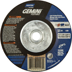 ‎4-1/2″ × 1/8″ × 5/8″-11 Charger Non-Woven Depressed Center Wheel Ty 29 36 Grit - Caliber Tooling