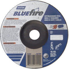 6 × 1/8 × 7/8″ BlueFire Grinding Wheel ZA 30 U Type 27 - Caliber Tooling