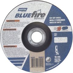 6 × 1/16 × 7/8″ BlueFire RightCut Cutting Wheel A 36 Q Type 27/42 - Caliber Tooling