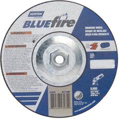 ‎7 × 1/4 × 5/8 - 11″ BlueFire Grinding Wheel ZA 24 S Type 27 - Caliber Tooling
