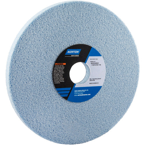 ‎8″ × 1/2″ × 1-1/4″ Gemini Toolroom Wheel Type 01 Straight 46 Grit Aluminum Oxide - Caliber Tooling