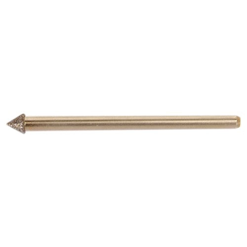 5/32″ 11/64″ - Electroplated CBN Mandrel-100 Grit-60 Included Angle - Caliber Tooling