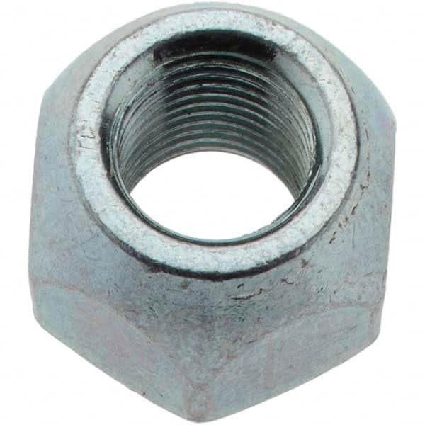 Value Collection - M12-1.25 Zinc Finish Wheel Nut - 21mm Hex, 16mm Overall Length, 60° Seat Angle - Caliber Tooling