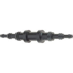 Value Collection - Plastic Straight Automotive Vacuum Connector - 1/8 x 1/4 x 3/8" Fitting - Caliber Tooling