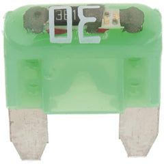 Value Collection - 30 Amp, 32 VDC, Automotive Fuse - 10.83" Long, Green, Littlefuse MIN030 - Caliber Tooling