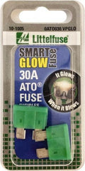 Value Collection - 30 Amp, Automotive Fuse - Green, Littlefuse ATO030 - Caliber Tooling