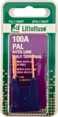 Value Collection - 100 Amp, Automotive Fuse - Blue, Littlefuse PAL1100X - Caliber Tooling