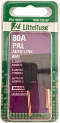 Value Collection - 80 Amp, Automotive Fuse - Black, Littlefuse PAL180 - Caliber Tooling