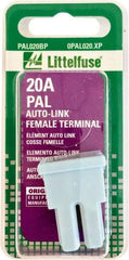 Value Collection - 20 Amp, Automotive Fuse - Blue, Littlefuse PAL020 - Caliber Tooling