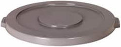 PRO-SOURCE - Round Lid for Use with 20 Gal Round Trash Cans - Gray, Plastic, For Huskee Trash Cans - Caliber Tooling