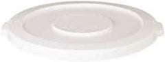 PRO-SOURCE - Round Lid for Use with 32 Gal Round Trash Cans - White, Plastic, For Huskee Trash Cans - Caliber Tooling