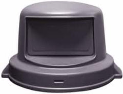 PRO-SOURCE - Dome Lid for Use with 55 Gal Trash Cans - Gray, Plastic, For Huskee Trash Cans - Caliber Tooling