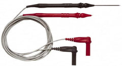 Pomona - Black/Red Electrical Test Equipment Probe Set - Use with Digital Multimeters - Caliber Tooling