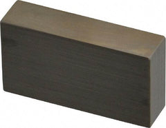 Mitutoyo - 0.75" Rectangular Steel Gage Block - Accuracy Grade 0, Includes Certificate of Inspection - Caliber Tooling