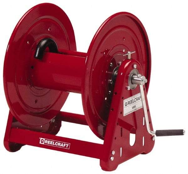 Reelcraft - 200' Manual Hose Reel - 3,000 psi, Hose Not Included - Caliber Tooling