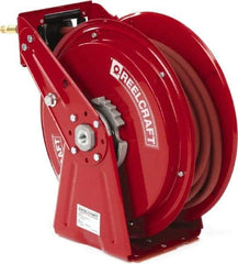 Reelcraft - 50' Spring Retractable Hose Reel - 300 psi, Hose Included - Caliber Tooling