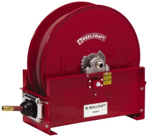 Reelcraft - 75' Spring Retractable Hose Reel - 3,250 psi, Hose Included - Caliber Tooling