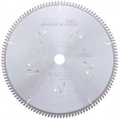 Amana Tool - 12" Diam, 1" Arbor Hole Diam, 120 Tooth Wet & Dry Cut Saw Blade - Carbide-Tipped, Clean Action, Standard Round Arbor - Caliber Tooling