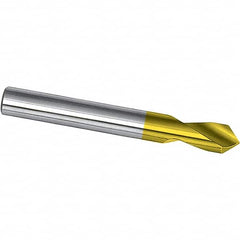 Magafor - 1/8" Body Diam, 90° Point, Cobalt, 2" Overall Length, Spotting Drill - Caliber Tooling