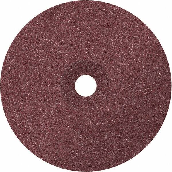 WALTER Surface Technologies - 7" Diam 7/8" Hole 80 Grit Fiber Disc - Aluminum Oxide, Series 15-C, CoolCut - Caliber Tooling