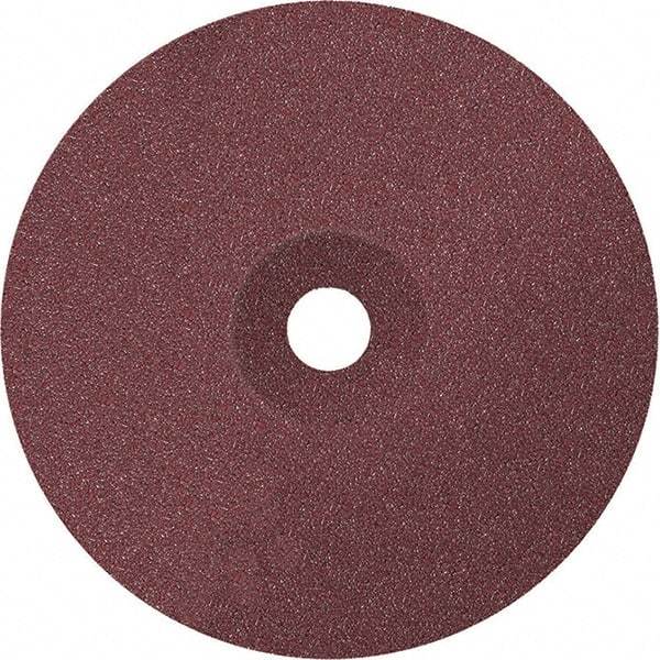 WALTER Surface Technologies - 7" Diam 7/8" Hole 120 Grit Fiber Disc - Aluminum Oxide, Series 15-C, CoolCut - Caliber Tooling