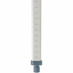 Metro - 63" High, Open Shelving Post - Polymer, Use with Metro Max I Shelving - Caliber Tooling