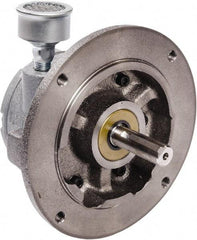 Gast - 1.7 hp Reversible Flange Air Actuated Motor - 0:00 Gear Ratio, 3,000 Max RPM, 2.06" Shaft Length, 5/8" Shaft Diam - Caliber Tooling