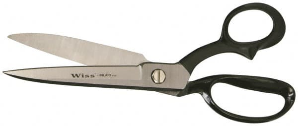 Wiss - 6" LOC, 12-1/2" OAL Inlaid Upholstery, Carpet, Drapery & Fabric Shears - Offset Bent Handle, For Carpet, Drapery, Upholstery - Caliber Tooling