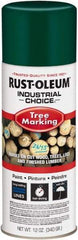 Rust-Oleum - 12 fl oz Green Marking Paint - 300' Coverage, Modified Alkyd Formula, >500 gL VOC - Caliber Tooling