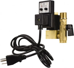 PRO-SOURCE - 1/2" Inlet, Electronic Condensate Drain Valve - 1/2" NPT Outlet, 1.5 to 300 psi - Caliber Tooling