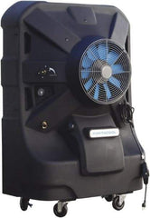 PortaCool - 16" Blade, 50 Gal Capacity, 0.7 hp, 5,500 CFM Evaporative Cooler - 8 Amp Rating, 110 Volts, Infinitely Variable Speed - Caliber Tooling