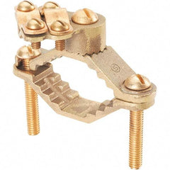 Panduit - Grounding Clamp - Bronze, 1.65" OAL - Caliber Tooling