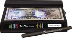 Dri-Mark - Black Counterfeit Detector Marker - Felt Tip, Chemically Sensitive Ink - Caliber Tooling