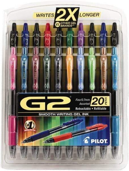 Pilot - Conical Roller Ball Pen - Assorted Colors - Caliber Tooling