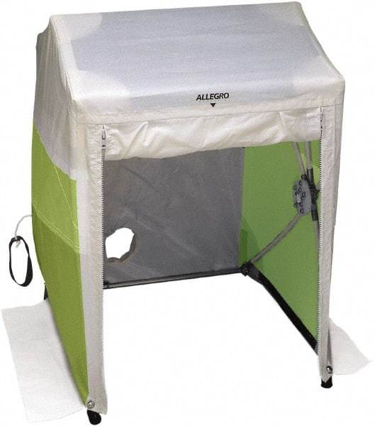 Allegro - Manhole Equipment & Accessories Type: Deluxe Work Tent, 8 d x 8 w x 7-1/2 h, 1 Door - Caliber Tooling