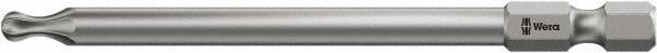 Wera - T30 Torx Bit - 1/4" Hex Drive, 3-1/2" OAL - Caliber Tooling