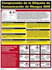 ComplyRight - Regulatory Compliance General Safety & Accident Prevention Training Kit - Spanish, 18" Wide x 24" High - Caliber Tooling