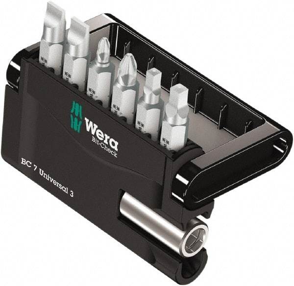 Wera - Posidriv Bit Set - 1/4" Drive - Caliber Tooling