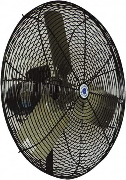 Schaefer Ventilation Equipment - 20" Blade, 1/4 hp, 3,400 & 4,100 CFM, Oscillating Industrial Circulation Fan - Fan Head Only, 2 Speed - Caliber Tooling