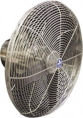 Schaefer Ventilation Equipment - 24" Blade, 1/2 hp, 7,310 CFM, Industrial Circulation Fan - Fan Head Only, 1 Speed - Caliber Tooling