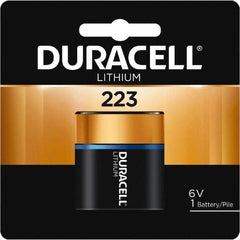 Duracell - Size 223A, Lithium, 1 Pack, Button & Coin Cell Battery - 6 Volts, Flat Terminal, CR-P2, ANSI 5024LC Regulated - Caliber Tooling