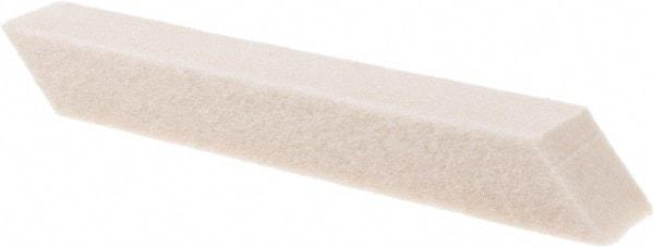 Value Collection - Hard Density Wool Felt Polishing Stick - 4" Long x 1/2" Wide x 1/2" Thick - Caliber Tooling